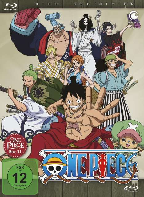 One Piece TV-Serie Box 31 (Blu-ray), Blu-ray Disc