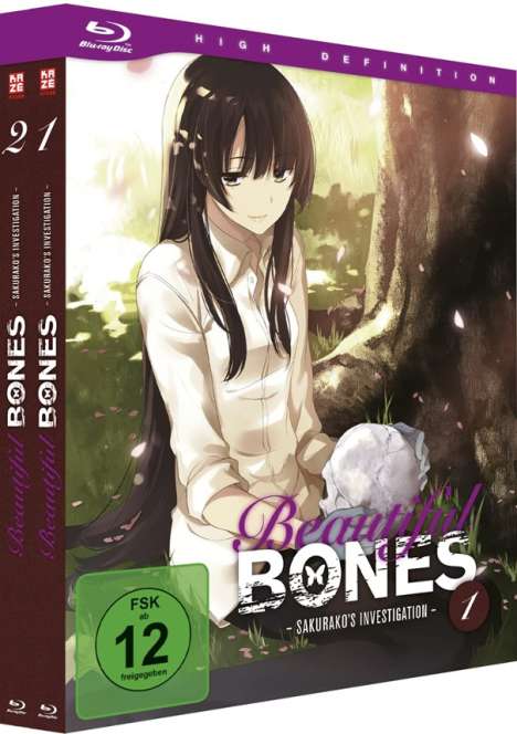 Beautiful Bones - Sakurako’s Investigation Vol. 1-2 (Gesamtausgabe) (Blu-ray), 2 Blu-ray Discs