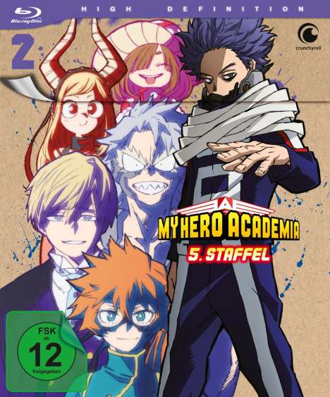 My Hero Academia Staffel 5 Vol. 2 (Blu-ray), Blu-ray Disc