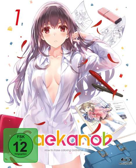 Saekano - How to Raise a Boring Girlfriend.flat Staffel 2 Vol. 1 (Blu-ray), Blu-ray Disc