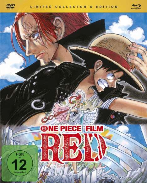 One Piece - 14. Film: Red (Collector's Edition) (Blu-ray &amp; DVD), 1 Blu-ray Disc und 1 DVD