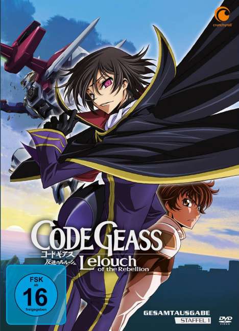 Code Geass: Lelouch of the Rebellion Staffel 1 (Gesamtausgabe), 4 DVDs