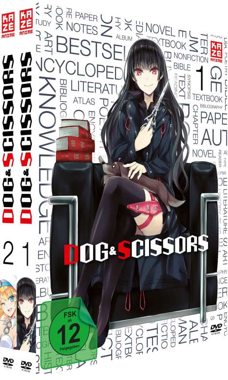 Dog &amp; Scissors (Gesamtausgabe), 2 DVDs