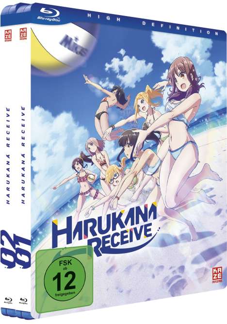 Harukana Receive (Gesamtausgabe) (Blu-ray), 2 Blu-ray Discs