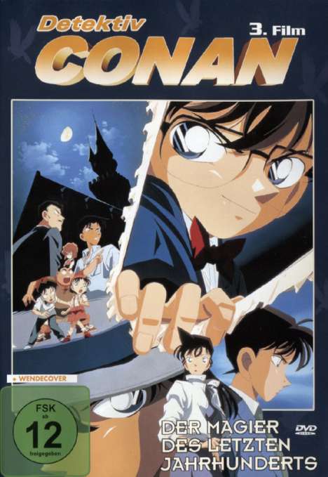 Detektiv Conan 3. Film: Der Magier des letzten Jahrhunderts, DVD