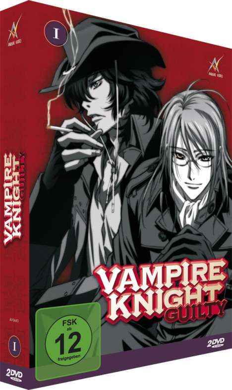 Vampire Knight (Guilty) Vol.1, 2 DVDs