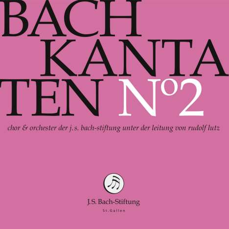 Johann Sebastian Bach (1685-1750): Bach-Kantaten-Edition der Bach-Stiftung St.Gallen - CD 2, CD
