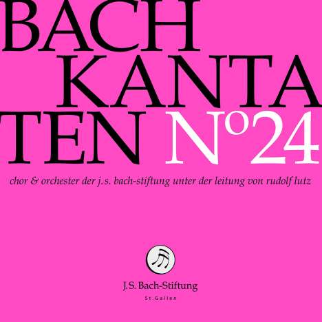Johann Sebastian Bach (1685-1750): Bach-Kantaten-Edition der Bach-Stiftung St.Gallen - CD 24, CD