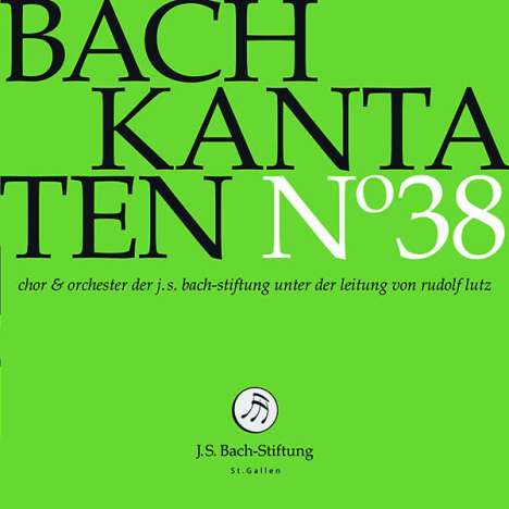 Johann Sebastian Bach (1685-1750): Bach-Kantaten-Edition der Bach-Stiftung St.Gallen - CD 38, CD