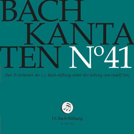 Johann Sebastian Bach (1685-1750): Bach-Kantaten-Edition der Bach-Stiftung St.Gallen - CD 41, CD