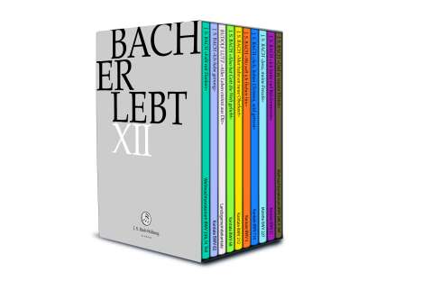 Johann Sebastian Bach (1685-1750): Bach-Kantaten-Edition der Bach-Stiftung St.Gallen "Bach erlebt XII" - Das Bach-Jahr 2018, 10 DVDs