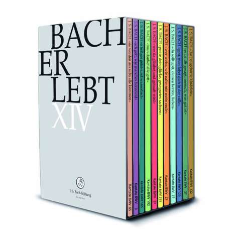 Johann Sebastian Bach (1685-1750): Bach-Kantaten-Edition der Bach-Stiftung St.Gallen "Bach erlebt XIV" - Das Bach-Jahr 2021, 11 DVDs