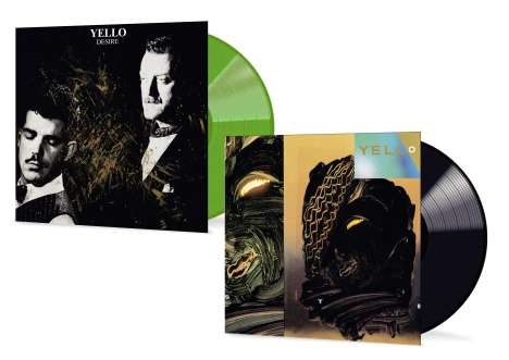Yello: Stella (Reissue 2022) (180g) (Limited Collector's Edition) (1 LP Black + Bonus 12inch Green), 1 LP und 1 Single 12"