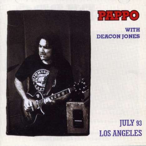 Pappo: July 93 Los Angeles, CD