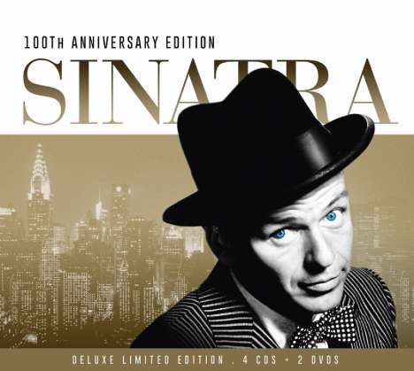 Frank Sinatra (1915-1998): 100th Anniversary Edition (Limited Deluxe Edition), 4 CDs und 2 DVDs
