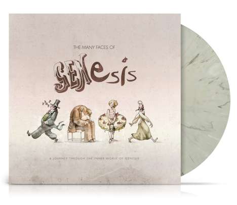 Genesis: The Many Faces Of Genesis (180g) (Limited Edition) (Colored Vinyl), 2 LPs