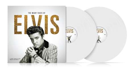 The Many Faces Of Elvis Presley (180g) (Limited Edition) (White Vinyl), 2 LPs