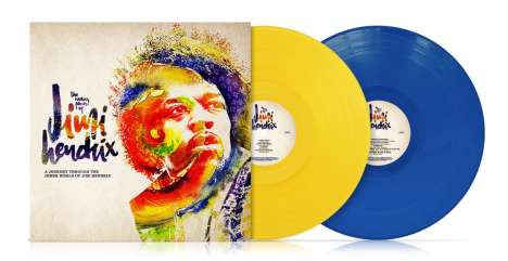 The Many Faces Of Jimi Hendrix (180g) (Yellow &amp; Blue Vinyl), 2 LPs