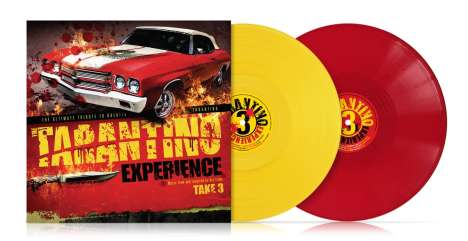 Filmmusik: Tarantino Experience Take 3 (180g) (Limited Edition) (Red &amp; Yellow Vinyl), 2 LPs