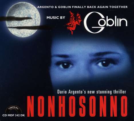 Goblin: Filmmusik: Non Ho Sonno, CD