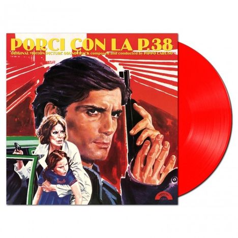 Pippo Caruso: Filmmusik: Porci Con La P.38 (180g) (Limited Edition) (Red Vinyl), LP