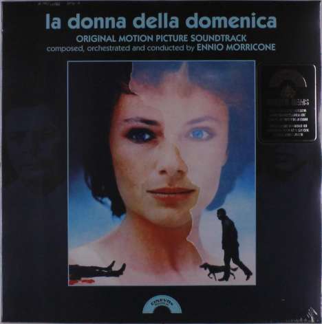 Ennio Morricone (1928-2020): Filmmusik: La Donna Della Domenica (Die Sonntagsfrau) (Limited Edition) (Transparent Green/Blue Vinyl), LP
