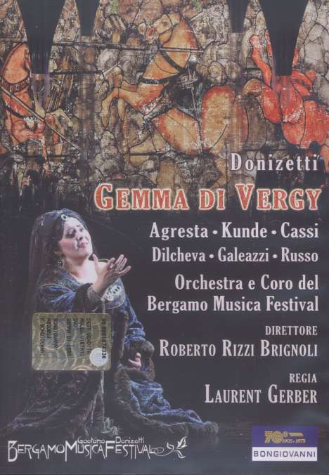 Gaetano Donizetti (1797-1848): Gemma di Vergy, DVD