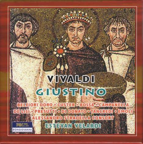 Antonio Vivaldi (1678-1741): Il Giustino, 4 CDs