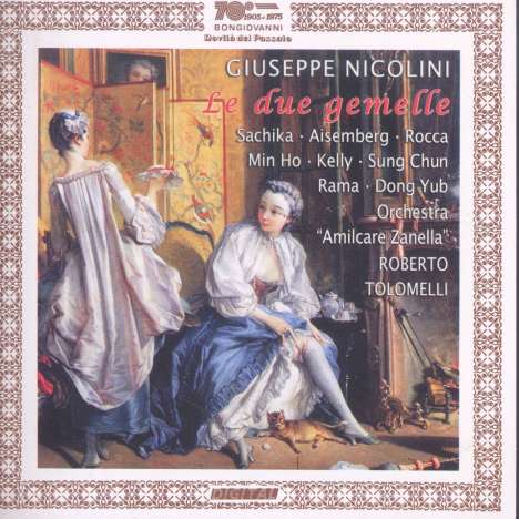 Giuseppe Nicolini (1762-1842): Le Due Gemelle, 2 CDs