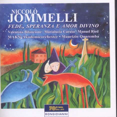 Niccolo Jommelli (1714-1774): Kantate "Fede, Speranza E Amor Divino", 2 CDs