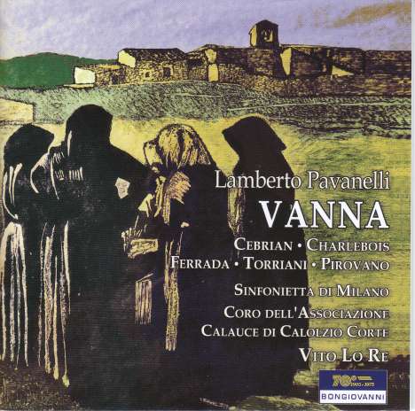 Lamberto Pavanelli (1890-1927): Vanna, CD