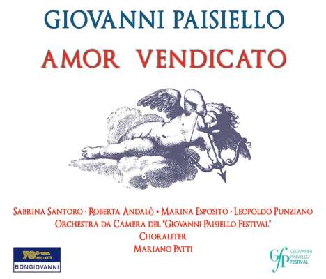 Giovanni Paisiello (1740-1816): Amor Vendicato, 2 CDs