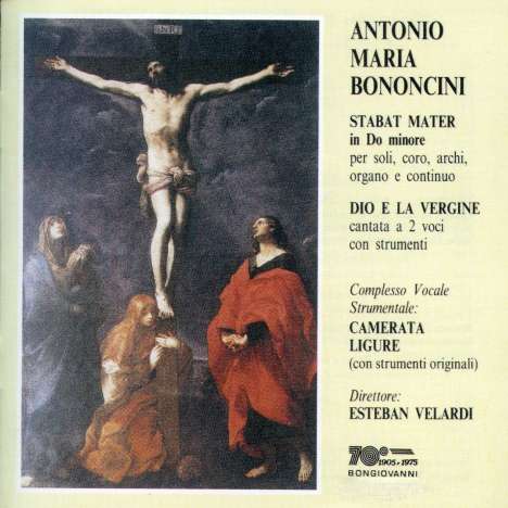 Antonio Maria Bononcini (1677-1726): Stabat Mater, CD