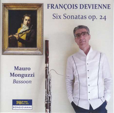 Francois Devienne (1759-1803): Sonaten für Fagott &amp; Klavier op.24 Nr.1-6, CD