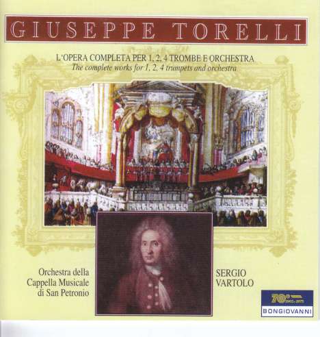 Giuseppe Torelli (1658-1709): Sämtliche Werke für 1,2,4 Trompeten &amp; Orchester, 3 CDs