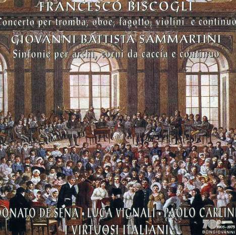 Giovanni Battista Sammartini (1701-1775): Symphonien in C,G,F,A, CD