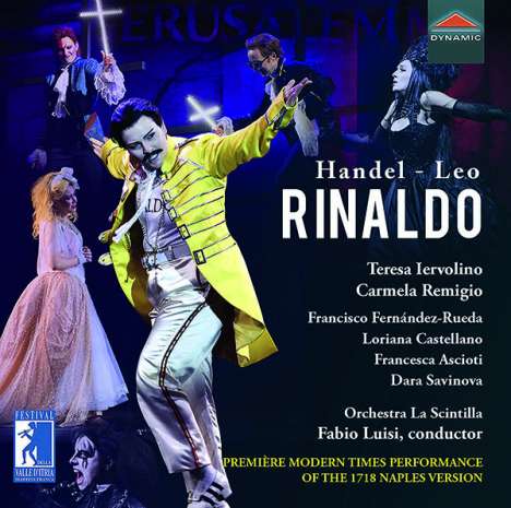 Georg Friedrich Händel (1685-1759): Rinaldo (Opernpasticcio in der Version von Leonardo Leo / Neapel, 1718), 3 CDs