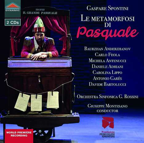 Gaspare Spontini (1774-1851): Le Metamorfosi di Pasquale, 2 CDs