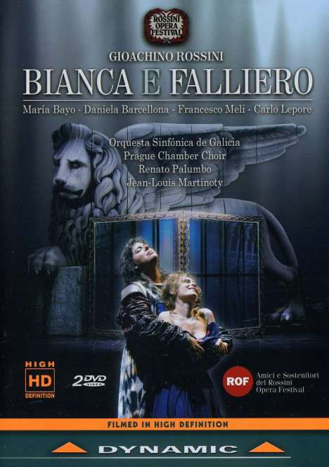Gioacchino Rossini (1792-1868): Bianca E Falliero, 2 DVDs
