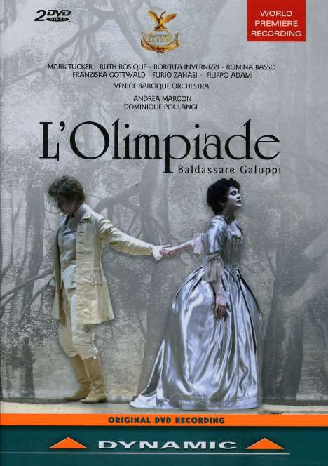 Baldassare Galuppi (1706-1785): L'Olimpiade, 2 DVDs