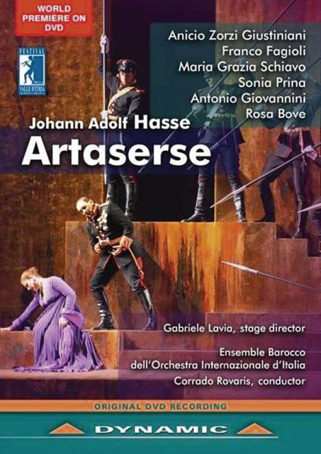 Johann Adolph Hasse (1699-1783): Artaserse, 2 DVDs