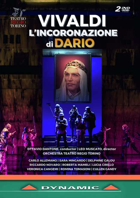 Antonio Vivaldi (1678-1741): L'Incoronazione di Dario - Oper RV 719, 2 DVDs