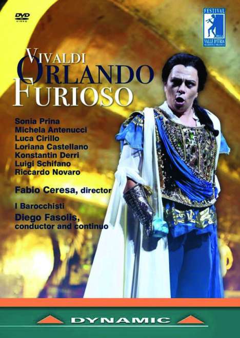 Antonio Vivaldi (1678-1741): Orlando Furioso RV 728, 2 DVDs