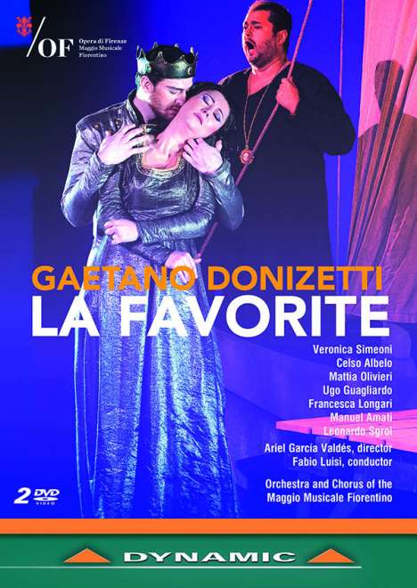 Gaetano Donizetti (1797-1848): La Favorita, 2 DVDs