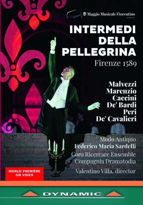 Intermedi della Pellegrina Firenze 1589 - An Itinerant Show in the Boboli Gardens, 2 DVDs
