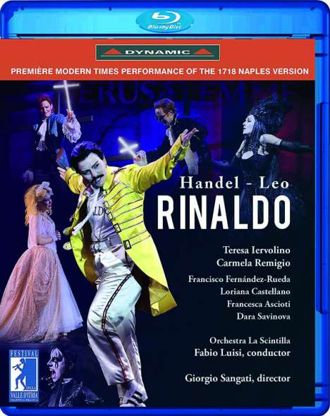 Georg Friedrich Händel (1685-1759): Rinaldo (Opernpasticcio in der Version von Leonardo Leo / Neapel,1718), Blu-ray Disc