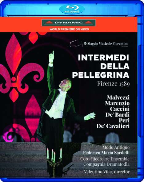 Intermedi della Pellegrina Firenze 1589 - An Itinerant Show in the Boboli Gardens, Blu-ray Disc