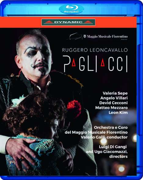 Ruggero Leoncavallo (1857-1919): Pagliacci, Blu-ray Disc
