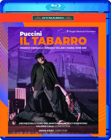 Giacomo Puccini (1858-1924): Il Tabarro, Blu-ray Disc