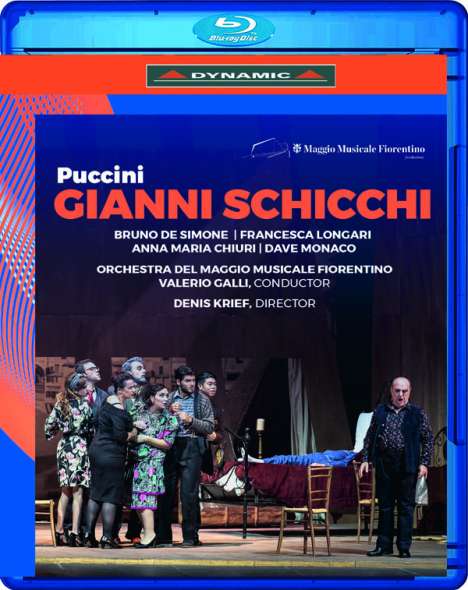 Giacomo Puccini (1858-1924): Gianni Schicchi, Blu-ray Disc